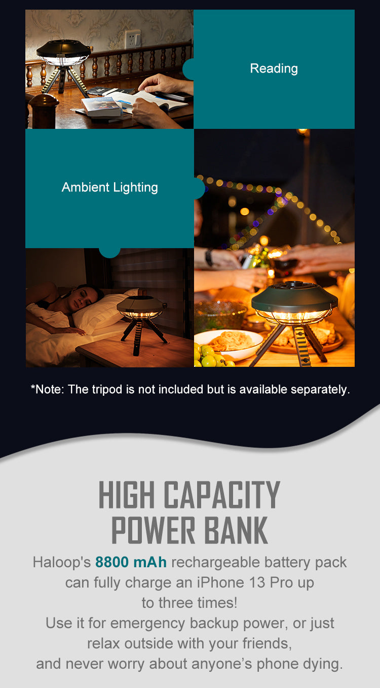 Olight Haloop Camping Metal Light