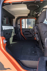 Jeep Gladiator 2019-Present JT 4 Door - Second Row Seat Delete Plate System - Extended Platform