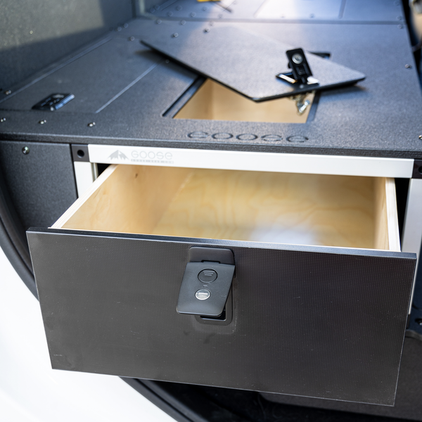 Ford Ranger 2019-Present 4th Gen. Super Crew - Second Row Single Drawer Module