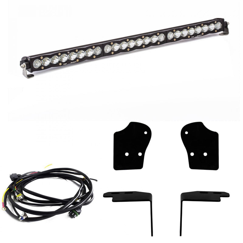 17-20 Ford Raptor 30 Inch S8 Grille LED Light Bar Kit Baja Designs