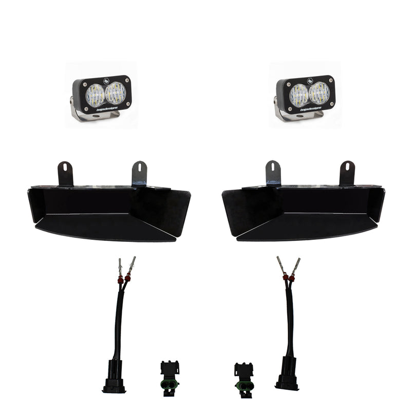 Dodge Ram Light Kit For Ram 2500/3500 19-On FPK S2 Sport W/C White Baja Designs