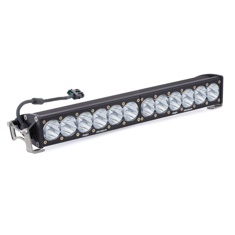 20 Inch LED Light Bar Single Straight High Speed Spot Pattern OnX6 Baja Designs