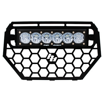 Polaris RZR Grille and OnX6 LED Light Bar Kit 14-15 Baja Designs