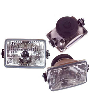 KTM EXC Headlight Upgrade Rectangular 55/60 WT Baja Designs