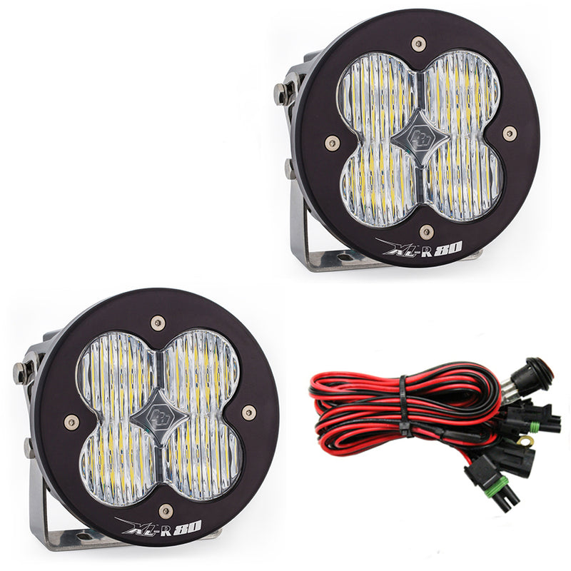 LED Light Pods Wide Cornering Pattern Pair XL R 80 Series Baja Designs