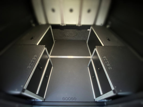 Alu-Cab Canopy Camper V2 - Chevy Colorado/GMC Canyon 2015-Present 2nd Gen. - Bed Plate System - 6' Bed