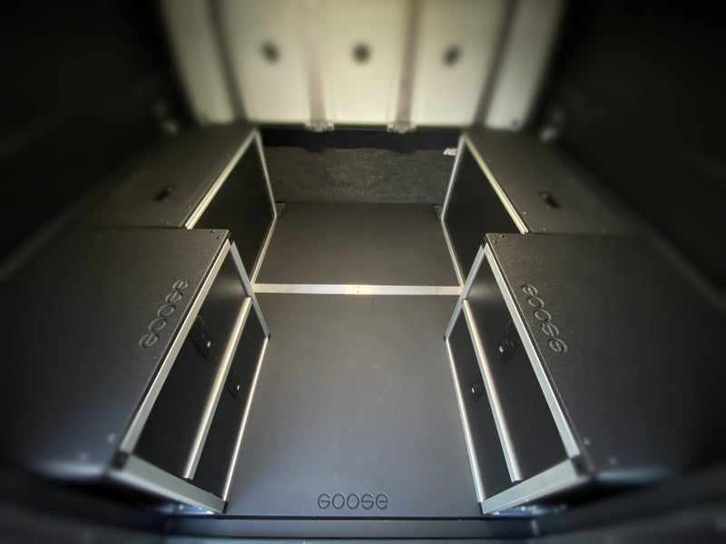 Alu-Cab Canopy Camper V2 - Chevy Colorado/GMC Canyon 2015-Present 2nd Gen. - Bed Plate System - 6' Bed