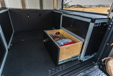 Alu-Cab Canopy Camper V2 - Ford Ranger 2019-Present 4th Gen. - Rear Double Drawer Module - 5' Bed