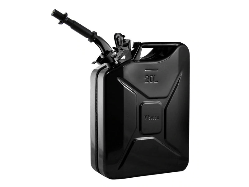 20l Black Jerry Can w/ Spout