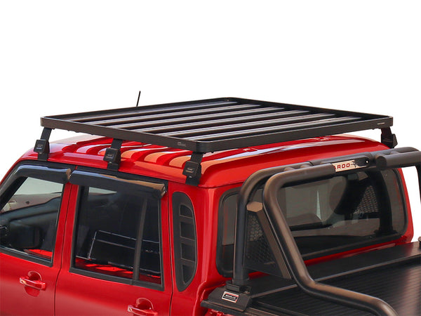 Mahindra Pik-Up Double Cab (2006-Current) Slimline II Roof Rack Kit