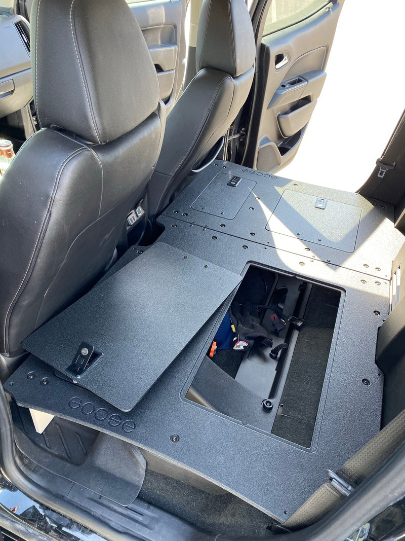 Chevy Colorado 2015-Present 2nd Gen. Crew Cab - Second Row Seat Delete Plate System