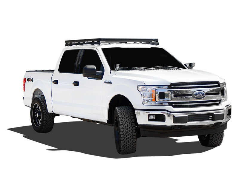 Ford F150 Crew Cab (2009-Current) Slimline II Roof Rack Kit / Low Profile