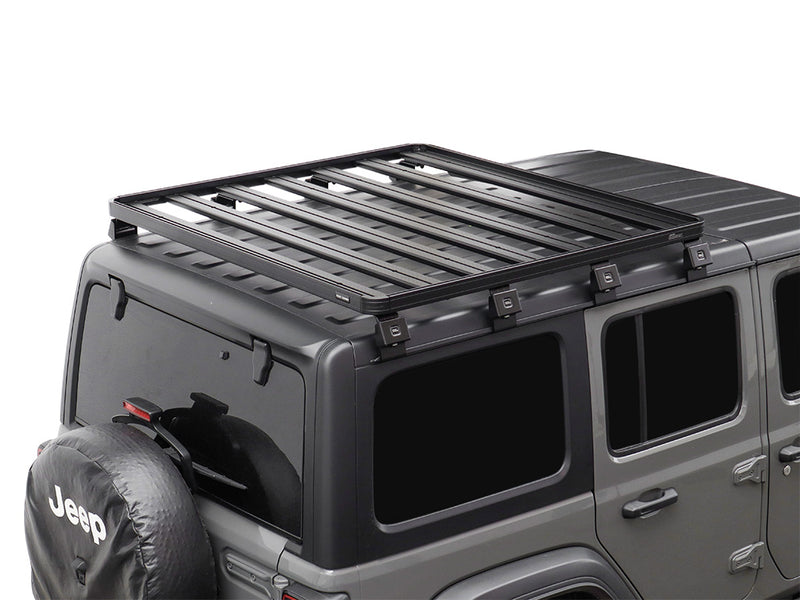 Jeep Wrangler JL 4 Door (2018-Current) Slimline II 1/2 Roof Rack w/Drop Down Table Kit