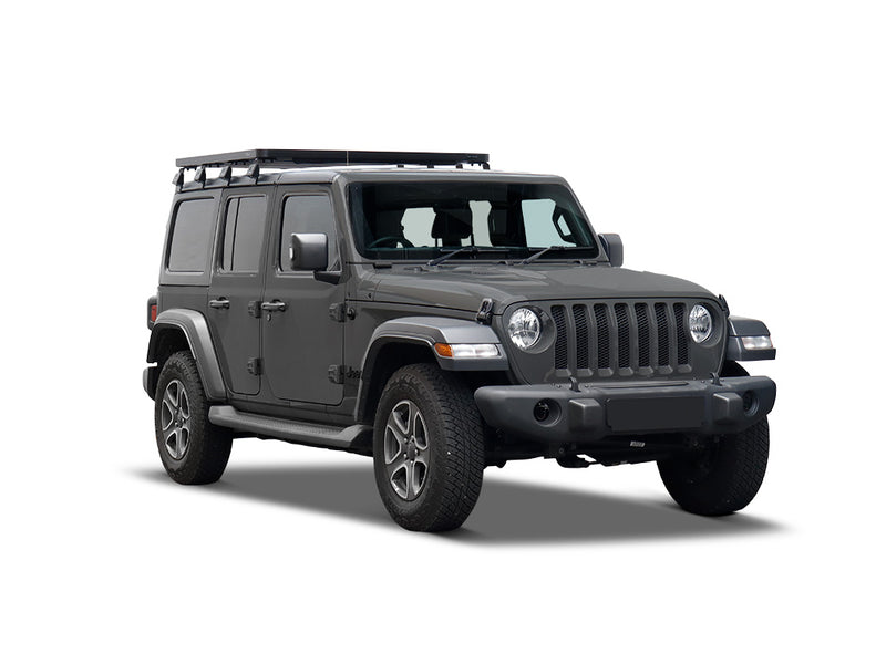 Jeep Wrangler 4xe (2021-Current) Slimline II 1/2 Roof Rack w/Drop Down Table Kit / Tall