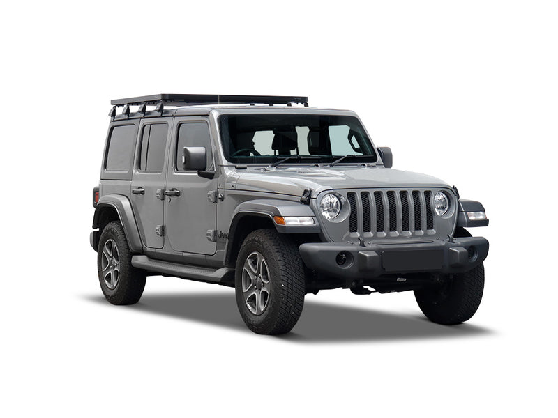 Jeep Wrangler JL 4 Door (2018-Current) Slimline II 1/2 Roof Rack w/Drop Down Table Kit / Tall