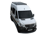 Mercedes Benz Sprinter 144in/170in / L2/L3 / MWB/LWB Wheelbase w/OEM Tracks (2006-Current) Slimline II Roof Rack Kit / Tall