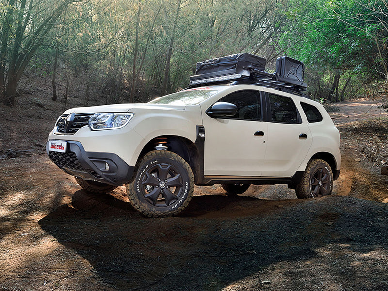 Renault Duster 2nd Gen (2017-Current) Slimline II Roof Rail Rack Kit