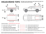 Truck Canopy or Trailer with OEM Track Slimline II Rack Kit / Tall / 1255mm(W) X 752mm(L)