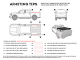Pickup Truck Load Bed Slimline II Rack Kit / 1255mm(W) x 1358mm(L)